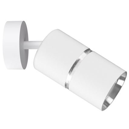 Faretto BAMBOO 1xGU10/10W/230V bianco
