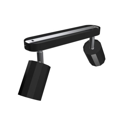 Faretto BELLO 2xGU10/8W/230V nero
