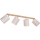 Faretto BENITA 4xE27/25W/230V color crema/quercia