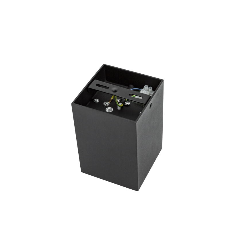 Faretto CHLOE 1xGU10/50W/230V quadrato nero