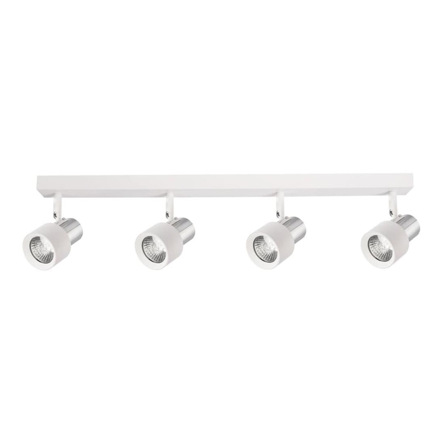 Faretto CINO 4xGU10/8W/230V bianco