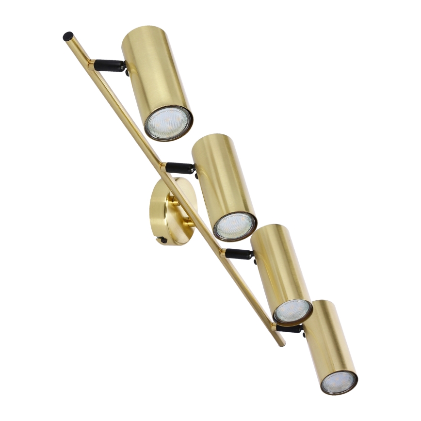 Faretto COLLY 4xGU10/15W/230V oro