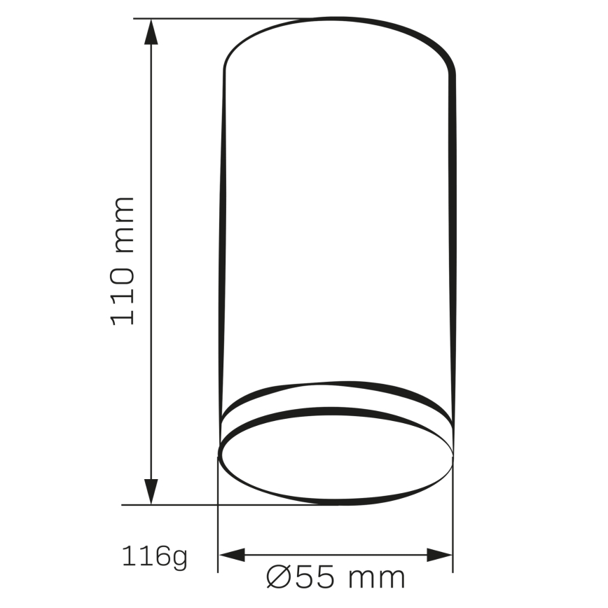 Faretto da bagno dimmerabile LED RGBW TURYN 1xGU10/6,5W/230V 2700-6500K Wi-Fi IP44 nero