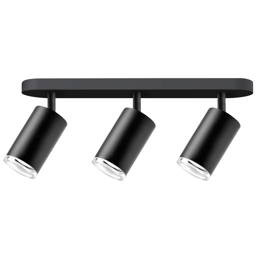 Faretto da bagno dimmerabile LED RGBW TURYN 3xGU10/6,5W/230V 2700-6500K Wi-Fi IP44 nero