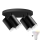 Faretto da bagno LED RGBW dimmerabile TURYN 4xGU10/6,5W/230V 2700-6500K Wi-Fi IP44 nero