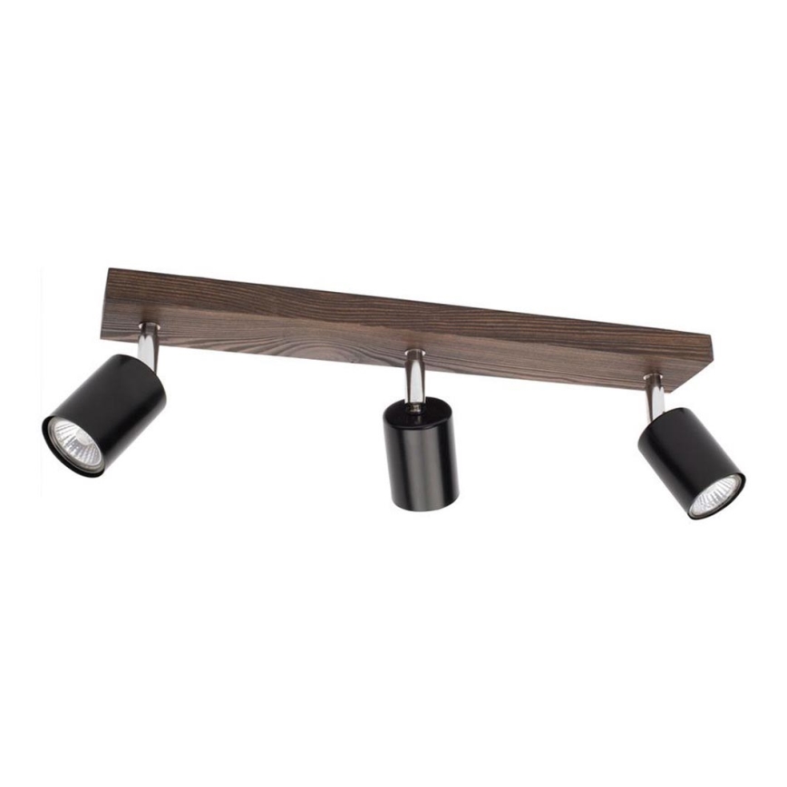 Faretto da binario MANARA 3xGU10/5W/230V pino