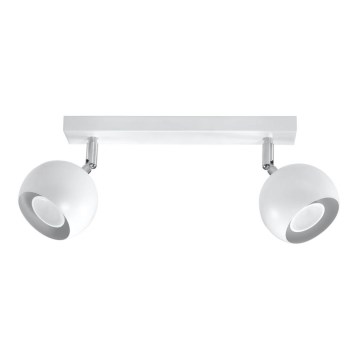 Faretto da binario OCULARE 2xGU10/10W/230V