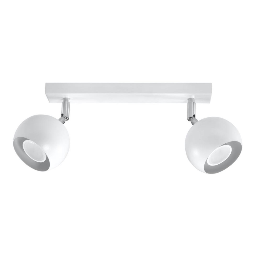 Faretto da binario OCULARE 2xGU10/10W/230V