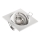 Faretto da incasso 1xGU10/MR16/10W/230V 9x9 cm bianco