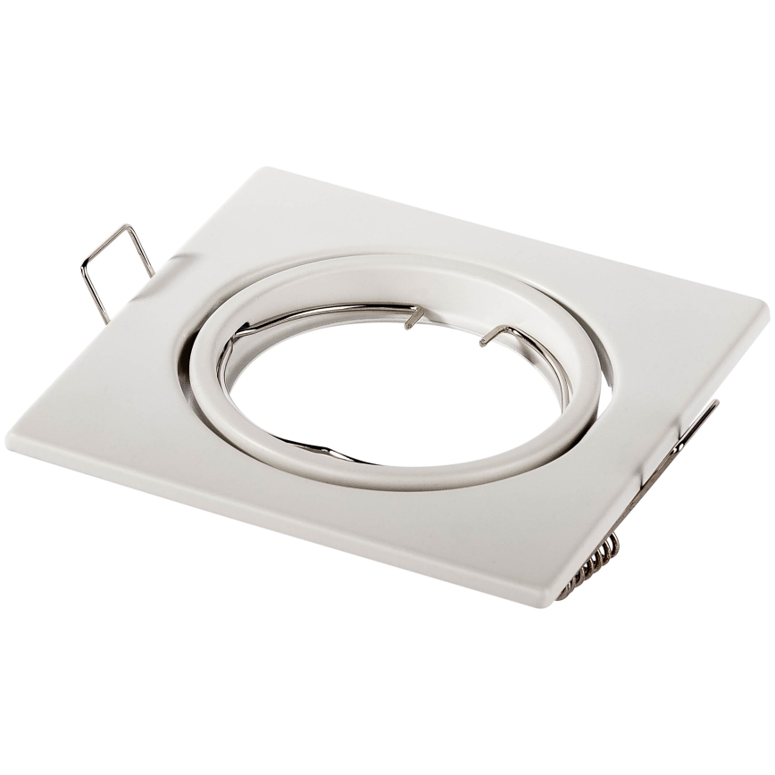 Faretto da incasso 1xGU10/MR16/10W/230V 9x9 cm bianco