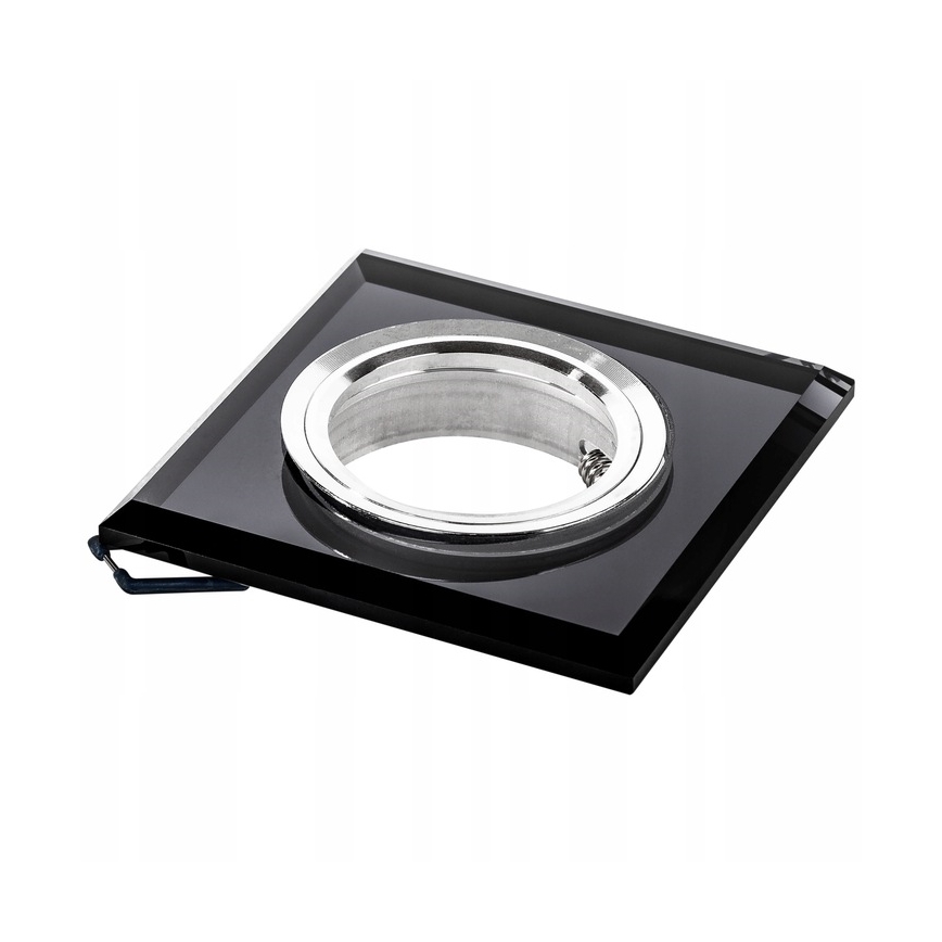 Faretto da incasso 1xGU10/MR16/10W/230V 9x9 cm nero