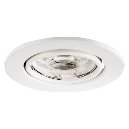 Faretto da incasso 1xGU10/MR16/10W/230V Ø 9 cm bianco