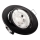 Faretto da incasso 1xGU10/MR16/10W/230V Ø 9 cm nero