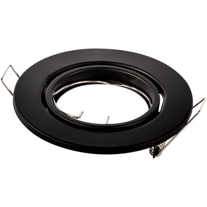Faretto da incasso 1xGU10/MR16/10W/230V Ø 9 cm nero