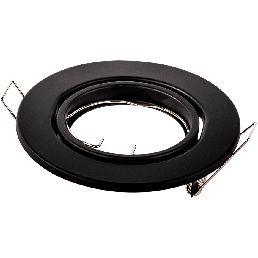 Faretto da incasso 1xGU10/MR16/10W/230V Ø 9 cm nero