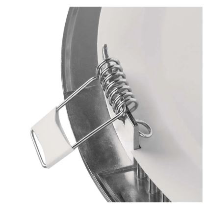 Faretto da incasso a LED NEXXO LED/7W/230V 3000/3500/4000K argento Ø 12 cm