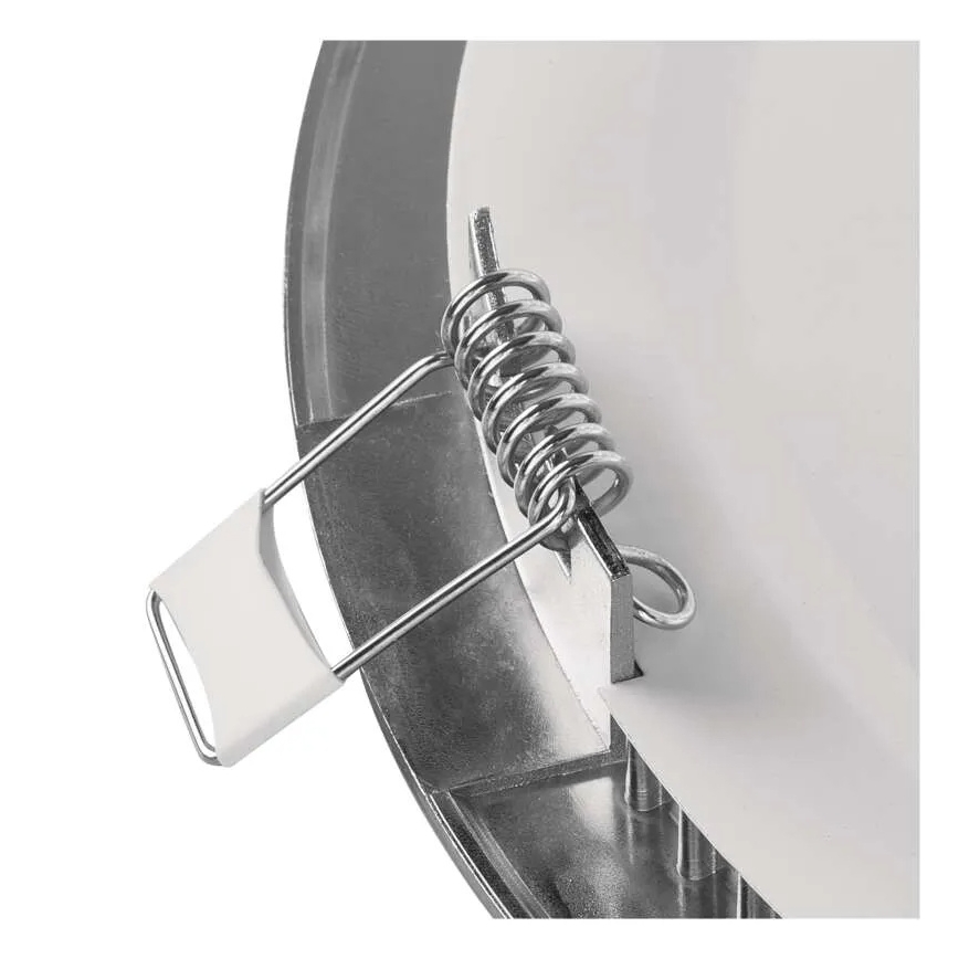 Faretto da incasso a LED NEXXO LED/7W/230V 3000/3500/4000K argento Ø 12 cm