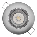 Faretto da incasso LED EXCLUSIVE LED/5W/230V 4000 K argento