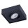 Faretto da incasso NUSA 1xGU5,3/MR16/50W/12V quadrato nero