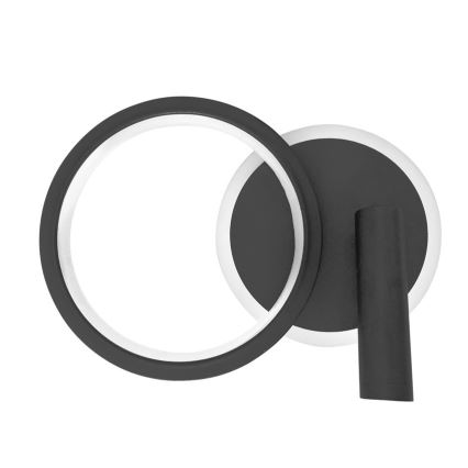 Faretto da parete a LED MONET LED/16W/230V nero