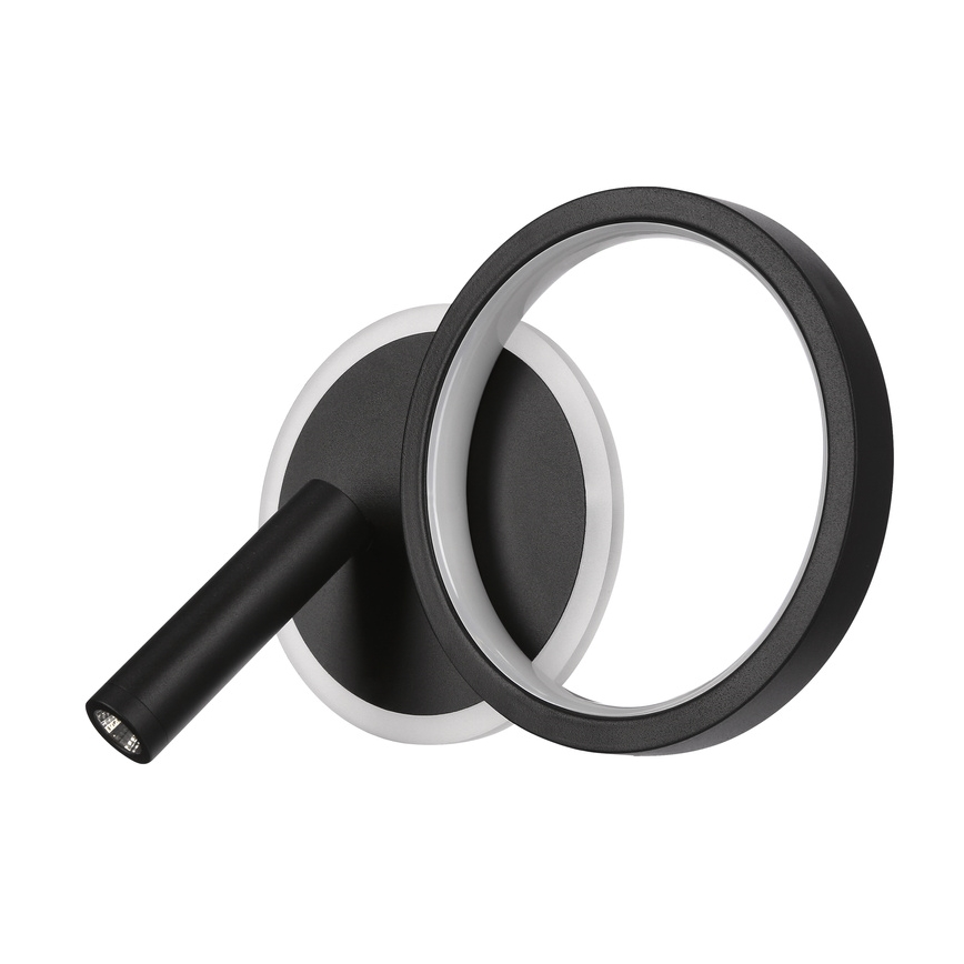 Faretto da parete a LED MONET LED/16W/230V nero