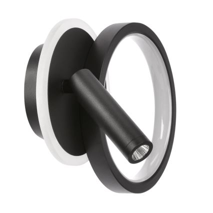 Faretto da parete a LED MONET LED/16W/230V nero