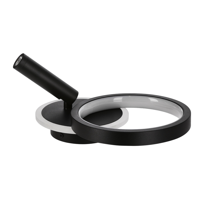 Faretto da parete a LED MONET LED/16W/230V nero