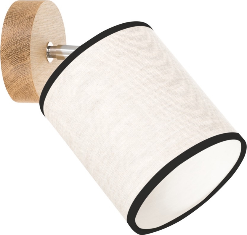 Faretto da parete BOHO 1xE27/25W/230V quercia