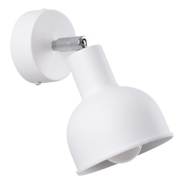 Faretto da parete ELBA 1xE27/15W/230V bianco