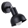 Faretto da parete ELBA 1xE27/15W/230V nero