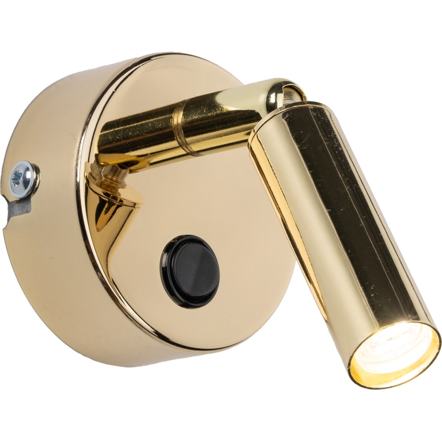 Faretto da parete ENZO 1xG9/8W/230V oro