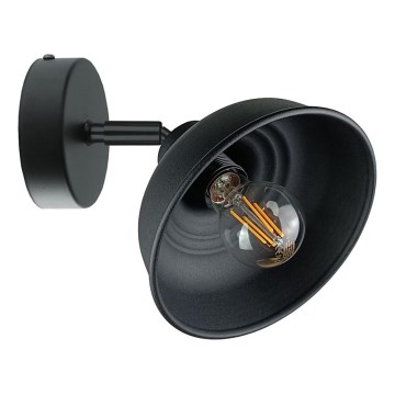 Faretto da parete FAUN 1xE27/60W/230V nero