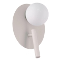 Faretto da parete HOTEL MOOD 1xG9/12W/230V + 1xG9/3W grigio