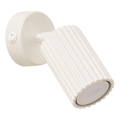 Faretto da parete KARBON 1xGU10/10W/230V color crema