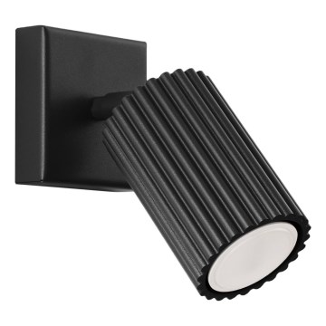 Faretto da parete KARBON 1xGU10/10W/230V nero