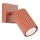 Faretto da parete KARBON 1xGU10/10W/230V rosso