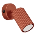 Faretto da parete KARBON 1xGU10/10W/230V rosso