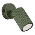 Faretto da parete KARBON 1xGU10/10W/230V verde