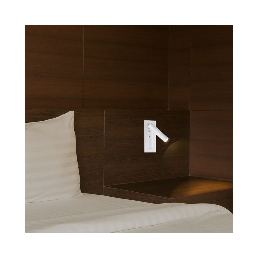 Faretto da parete LED/2W/230V 3000K bianco