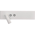 Faretto da parete LED RESORT LED/10W/230V + LED/3W, bianco, sinistro