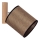 Faretto da parete orientabile BENITA 1xE27/25W/230V marrone/rovere