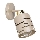 Faretto da parete orientabile ELEN 1xE27/35W/230V beige/oro