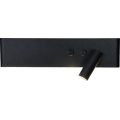 Faretto da parete orientabile LED RESORT LED/10W/230V + LED/3W, nero destro