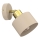 Faretto da parete PARKLA 1xE27/15W/230V beige/dorato