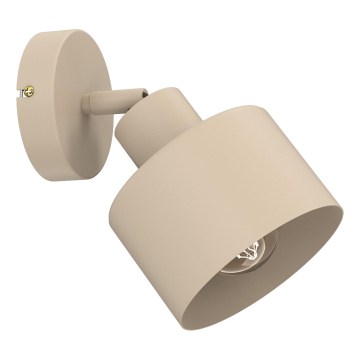 Faretto da parete PARKLA 1xE27/15W/230V beige