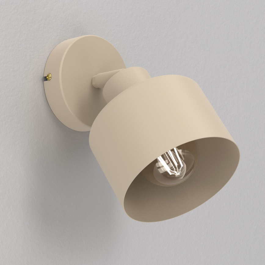 Faretto da parete PARKLA 1xE27/15W/230V beige