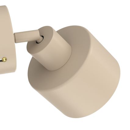 Faretto da parete PARKLA 1xE27/15W/230V beige