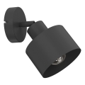 Faretto da parete PARKLA 1xE27/15W/230V nero