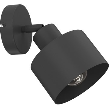 Faretto da parete PARKLA 1xE27/15W/230V nero