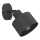 Faretto da parete PARKLA 1xE27/15W/230V nero